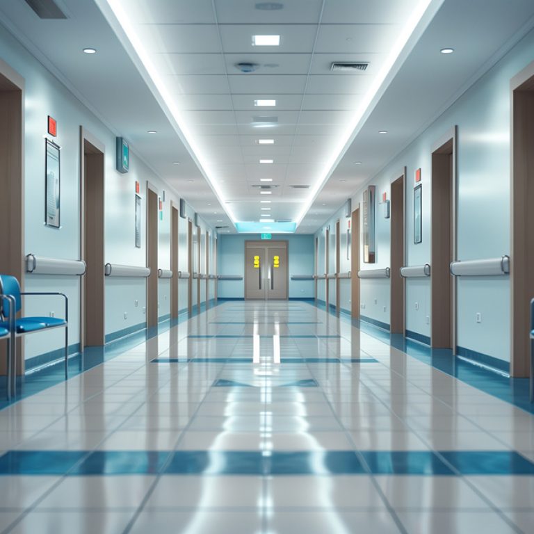 hospital-corridor-with-empty-seats